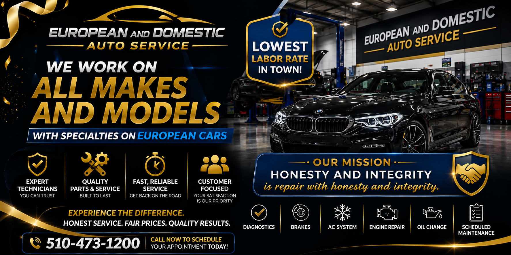 All Makes and Models Shop Banner